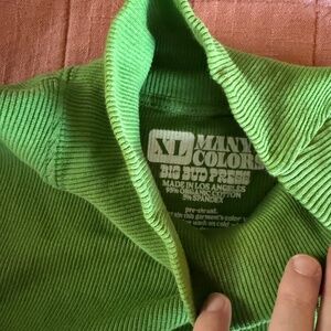 Big Bud Press Mock Turtleneck cropped tank top